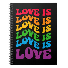 Love is Love Gay LGBT Notitieboek