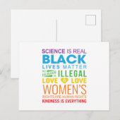 Love Is Love Kindness Is Eveything LGBT Gay Trans. Aankondigingskaart (Voorkant / Achterkant)