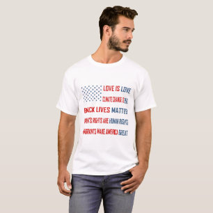 Love is Love Mannen Basic T-Shirt