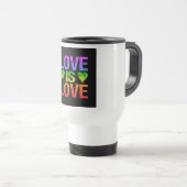 Love is Love mok — kies stijl & kleur (Voorkant rechts)