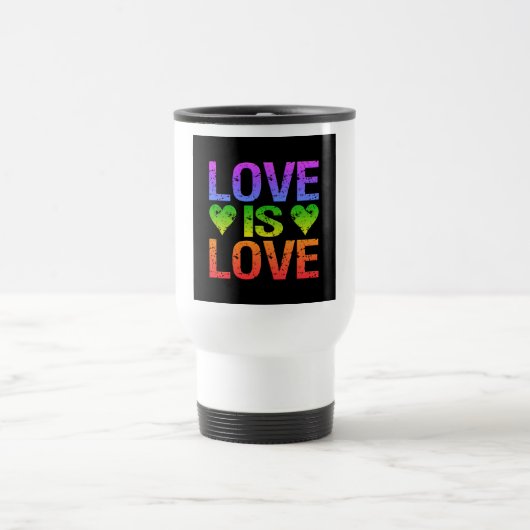 Love is Love mok — kies stijl & kleur (Center)