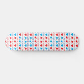 LOVE is LOVE-offerte rood en blauw Skateboard (Horizontaal)