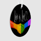 Love is Love Ornament (voorkant)