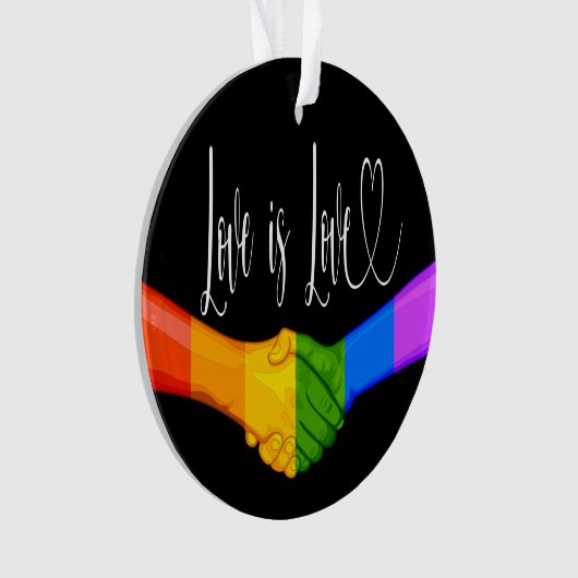 Love is Love Ornament (voorkant)