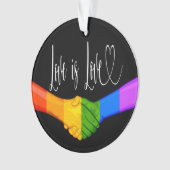 Love is Love Ornament (voorkant)