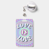 Love Is Love Pride Badge (Achterkant met uittrekbare clip)