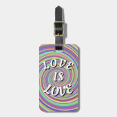 Love Is Love Pride Bagagelabel (Voorkant verticaal)