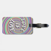 Love Is Love Pride Bagagelabel (Achterkant horizontaal)