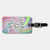 Love Is Love Pride Bagagelabel (Voorkant horizontaal)