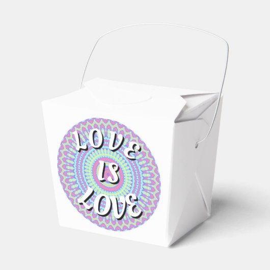 Love Is Love Pride Bedankdoosjes (Voorkant Zijde)