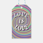 Love Is Love Pride Cadeaulabel (Voorkant)