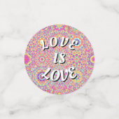 Love Is Love Pride Confetti (Kleine voorkant)