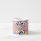 Love Is Love Pride  Espresso Kop (Voorkant)