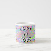 Love Is Love Pride  Espresso Kop (Voorkant)