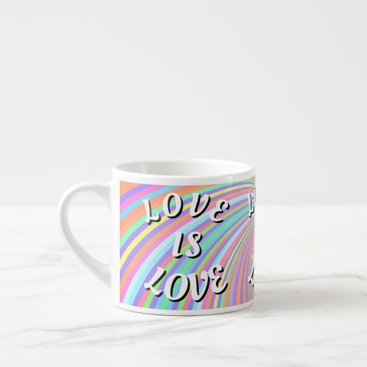 Love Is Love Pride  Espresso Kop (Links)