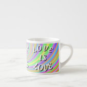 Love Is Love Pride  Espresso Kop (Rechts)