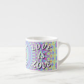 Love Is Love Pride  Espresso Kop (Rechts)