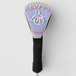 Love Is Love Pride Golfheadcover