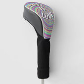 Love Is Love Pride Golfheadcover (Schuin)