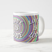 Love Is Love Pride  Grote Koffiekop (Voorkant rechts)
