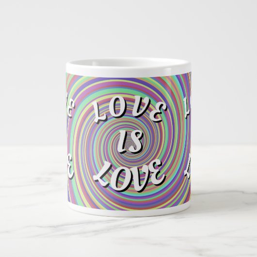 Love Is Love Pride  Grote Koffiekop (Voorkant)