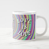 Love Is Love Pride  Grote Koffiekop (Rechts)