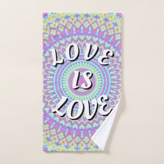 Love Is Love Pride Handdoek (Handdoek)