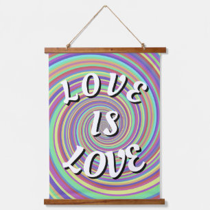 Love Is Love Pride Hangend Wandkleed