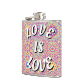 Love Is Love Pride  Heupfles (Links)