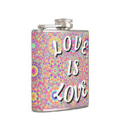 Love Is Love Pride  Heupfles (Rechts)