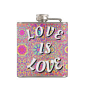 Love Is Love Pride  Heupfles (Achterkant)