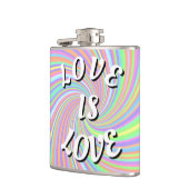 Love Is Love Pride  Heupfles (Links)