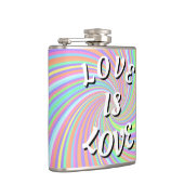 Love Is Love Pride  Heupfles (Rechts)