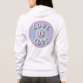 Love Is Love Pride Hoodie (Achterkant)