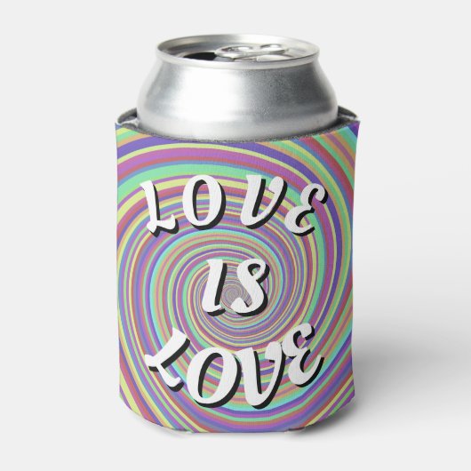 Love Is Love Pride Kan Koeler (Blikje Voorkant)