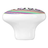 Love Is Love Pride Keramische Knop (Zijkant)