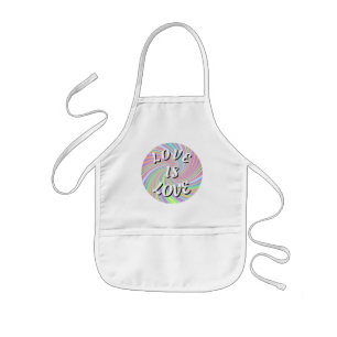 Love Is Love Pride Kinder Schort