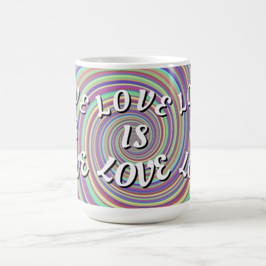 Love Is Love Pride  Koffiemok (Center)