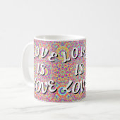 Love Is Love Pride Koffiemok (Voorkant links)