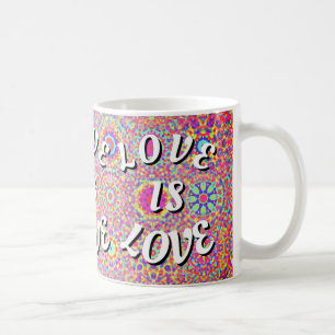 Love Is Love Pride  Koffiemok