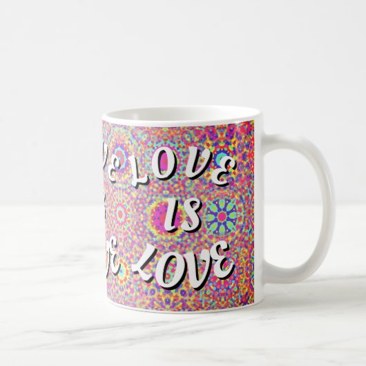 Love Is Love Pride Koffiemok (Rechts)