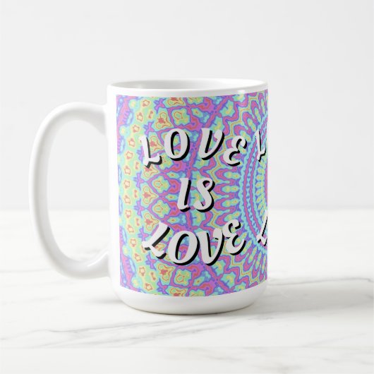 Love Is Love Pride  Koffiemok (Links)