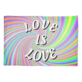 Love Is Love Pride Kussensloop (Achterkant)