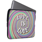 Love Is Love Pride Laptop Sleeve (Voorkant Rechts)