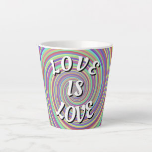 Love Is Love Pride Latte Mok
