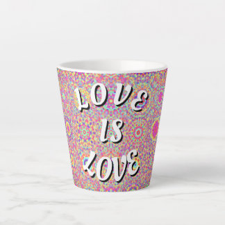 Love Is Love Pride Latte Mok
