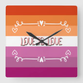 Love is Love Pride Maand Klok (Voorkant)