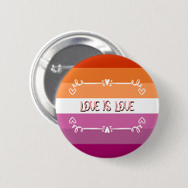 Love is Love Pride Maand Knop Ronde Button 5,7 Cm