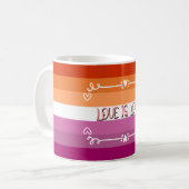 Love is Love Pride Maand Mug Koffiemok (Voorkant links)