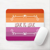 Love is Love Pride Maand Muismat (Met muis)